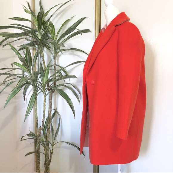 SOLD @ M Wool Blend Blazer Jacket / Cocoon Coat - Picture 3 of 8